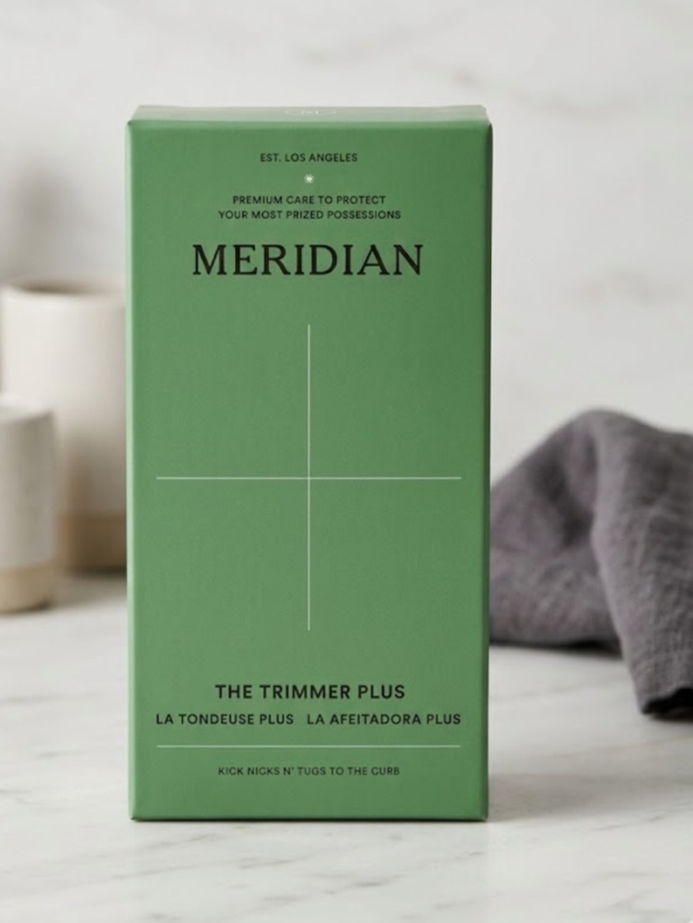 NIB NWT Meridian The Trimmer Plus Personal Groomer Onyx (Black) SEALED